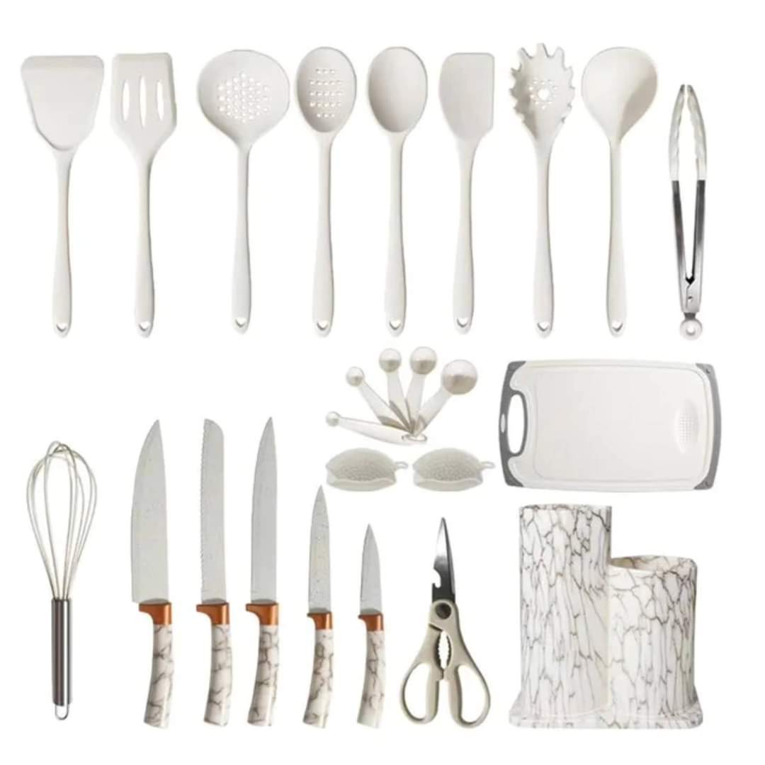 Frendorf | 25 Stück Marmor Silikon Set