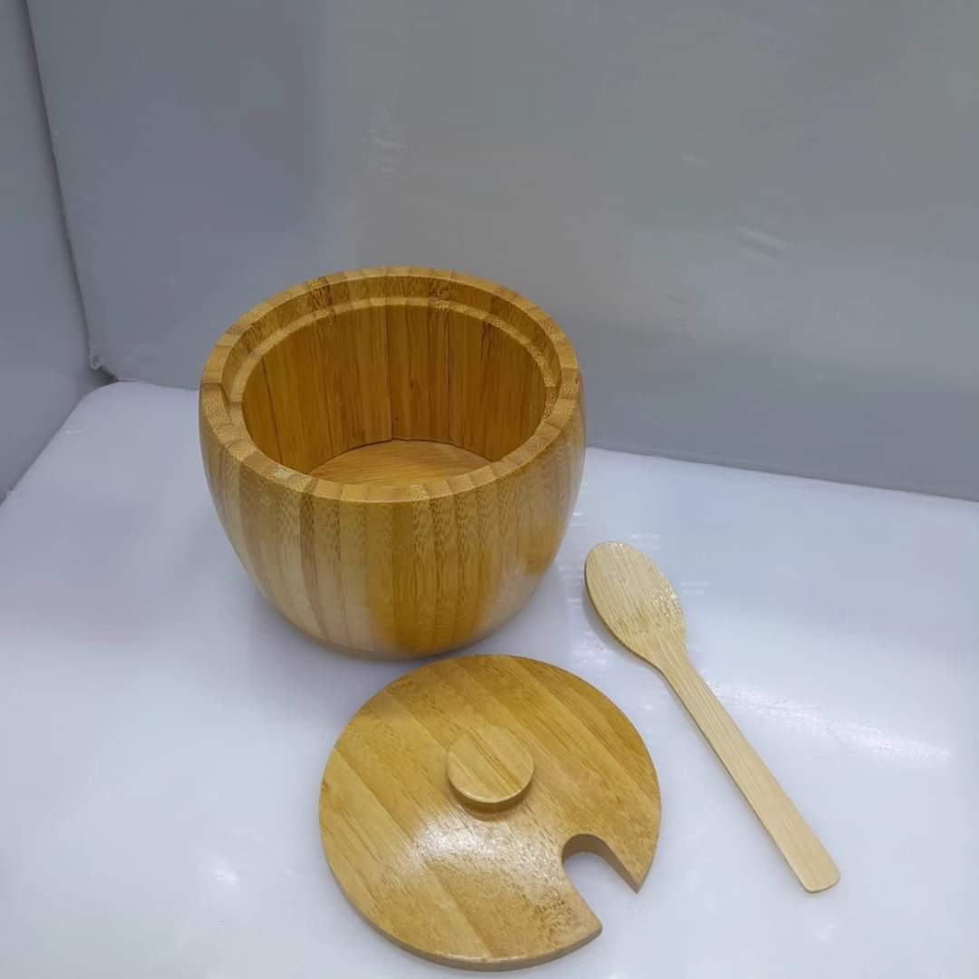 Frendorf | Bambuszucker-Schale mit Bambus-Löffel