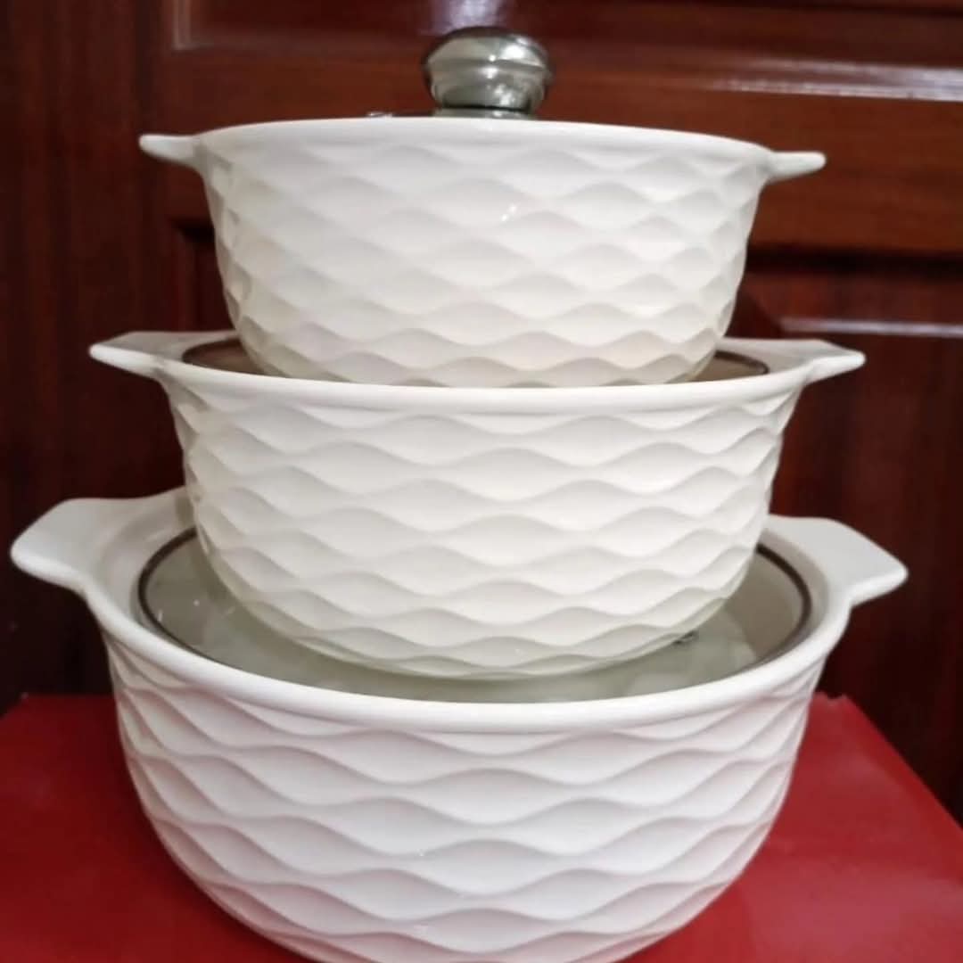 Frendorf | 3 Stück Keramikservierschalen