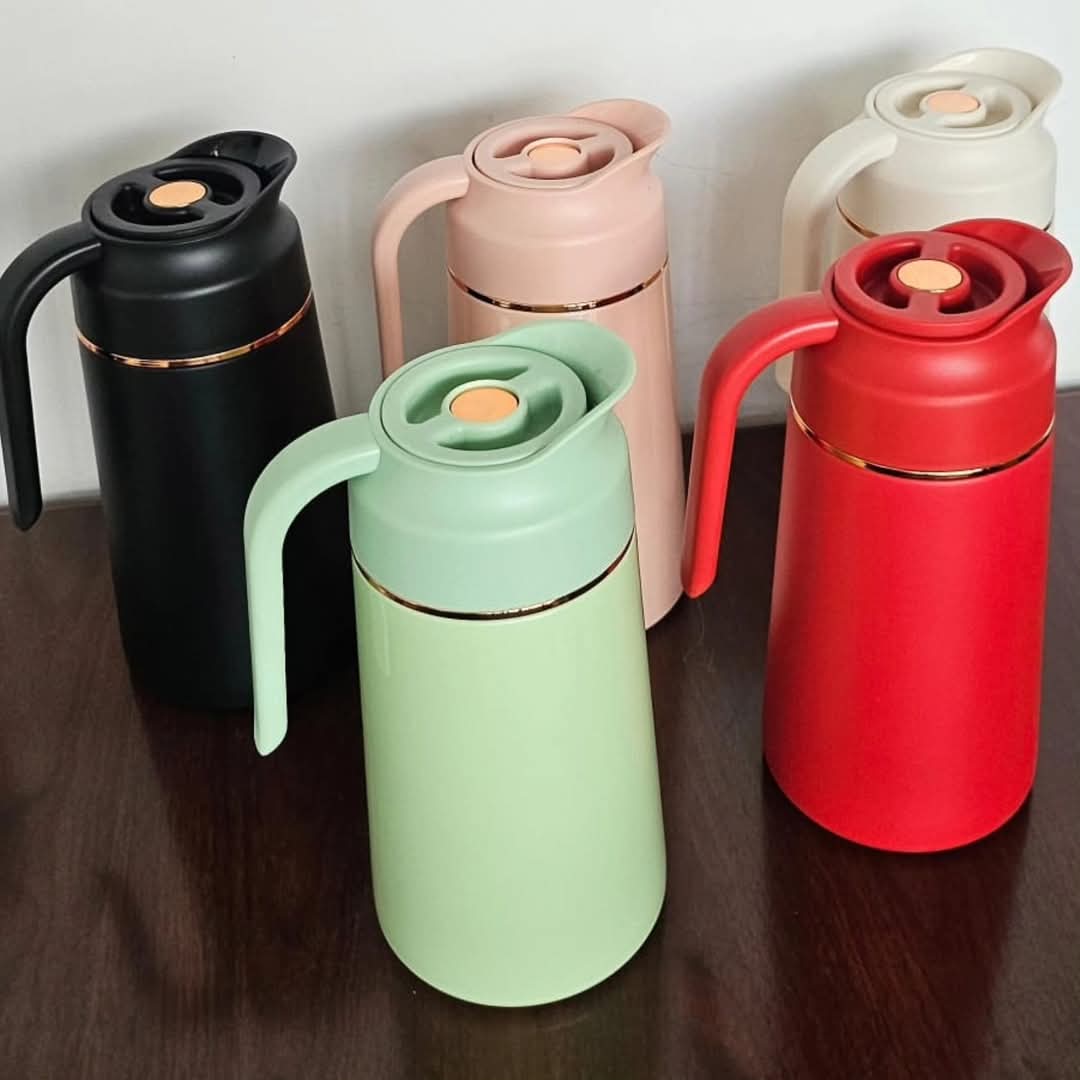 Frendorf | 1.9L Edelstahl unzerbrechlich mit Sieb im Deckel