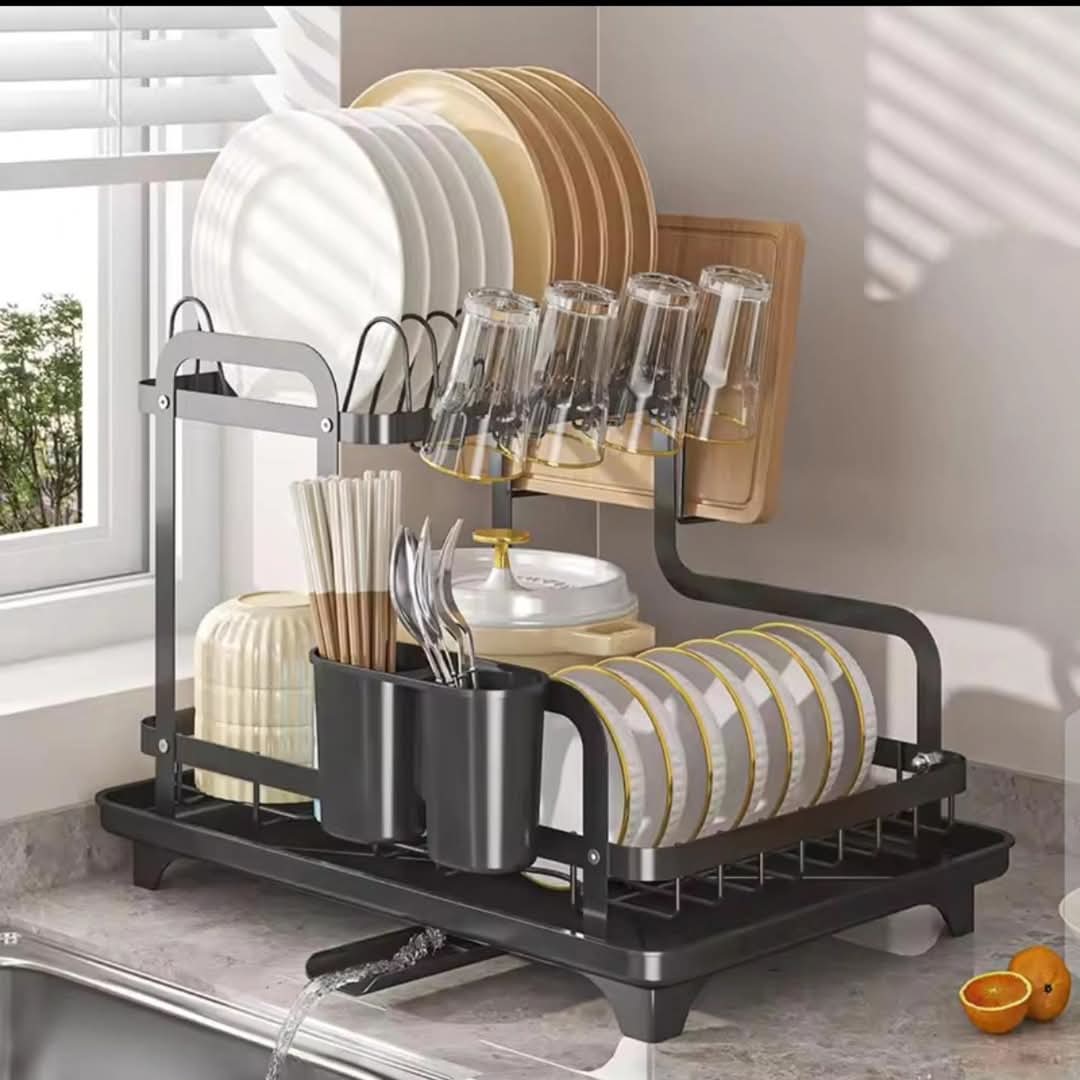 Frendorf | 2-Tier Geschirrabtropfgestell