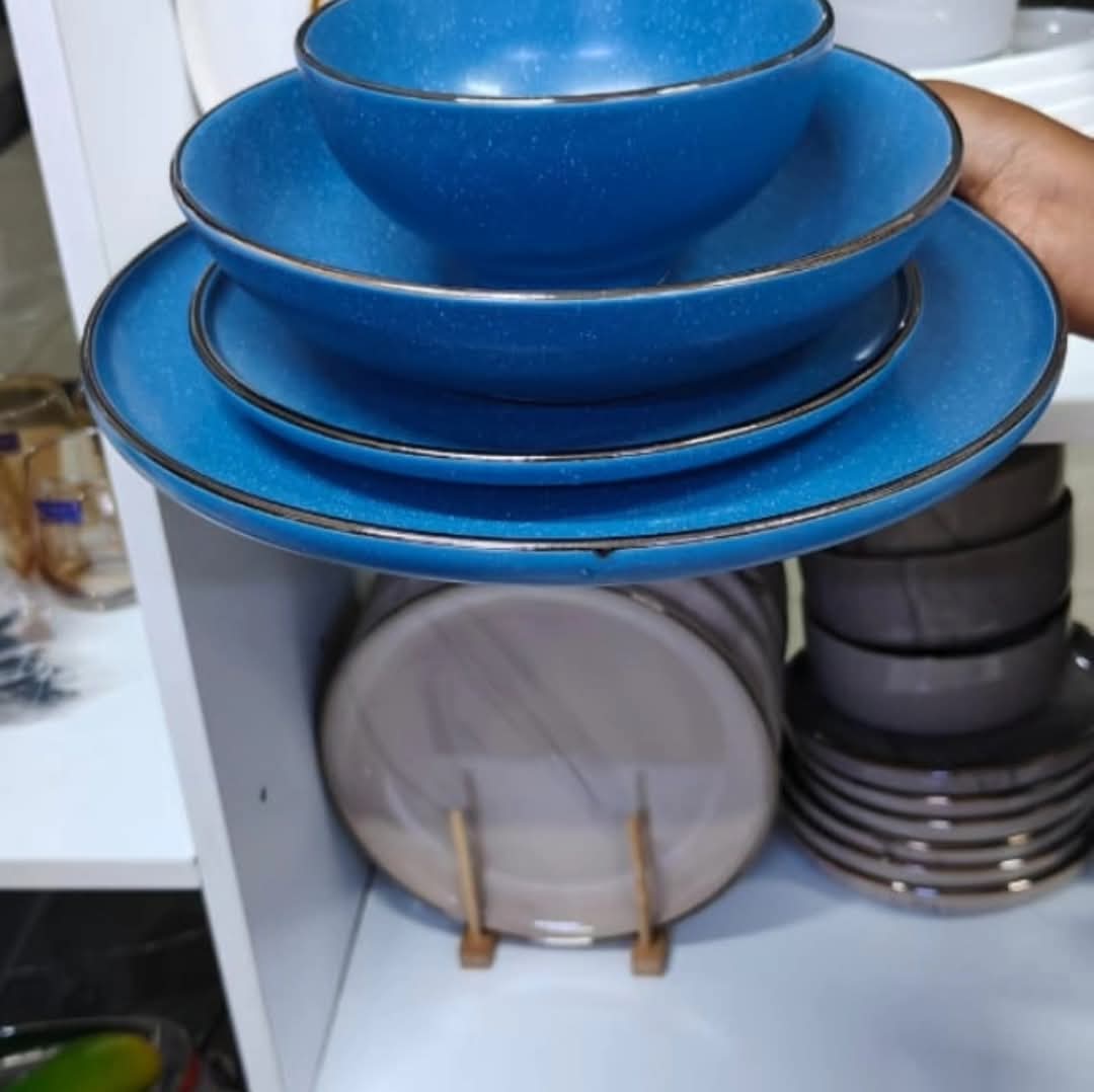 Frendorf | 32-teiliges Blaues Dinner Set