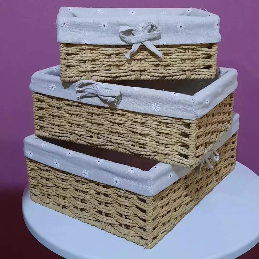 Frendorf | 3 Stück Rattankorb