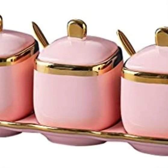 Frendorf | 3-teiliges Zucker-/Gewürztopf-Set