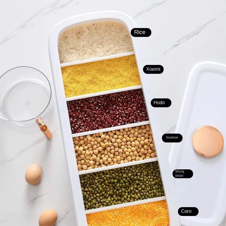 Frendorf | 12kgs Sechs-Punkte-Müsli-Aufbewahrungsbox