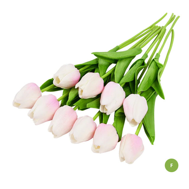 Mode-Tulpen Kunstblumen Für wartungsfreie kreative Wohnkultur Florale Displays Für Wohnzimmer Esszimmer Nordic Home Dekoration