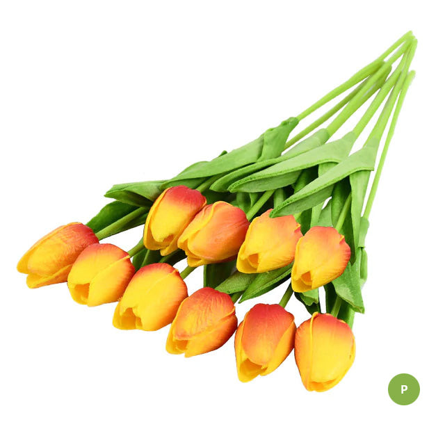Mode-Tulpen Kunstblumen Für wartungsfreie kreative Wohnkultur Florale Displays Für Wohnzimmer Esszimmer Nordic Home Dekoration