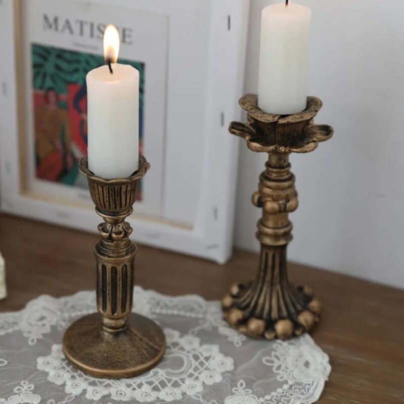 AuricGlow – Rustikale Kerzehalter mit eleganter Luxus für einen zeitlosen Look