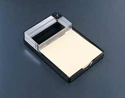 Frendorf | 3 X 3 Notizhalter mit abnehmbarem Acrylblock (mit 1-Pad)