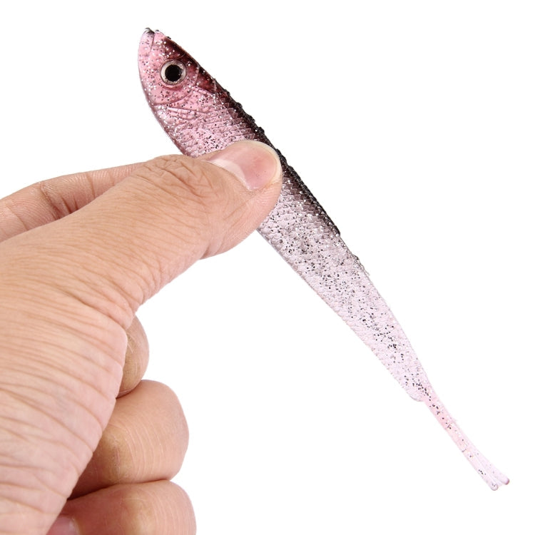 Frendorf | 10 PCS kleine Glitzer Fischform Angelauslöser Künstlicher Angelköder, Länge: 12,5 cm