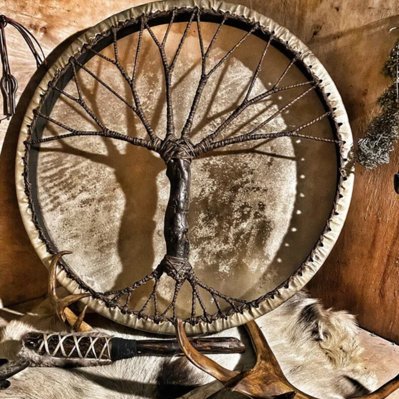 Frendorf | Handgefertigte Schamanentrommel Dekoration