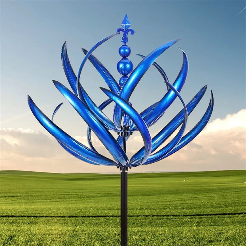 Metallskulptur Windmühle - BreeArt