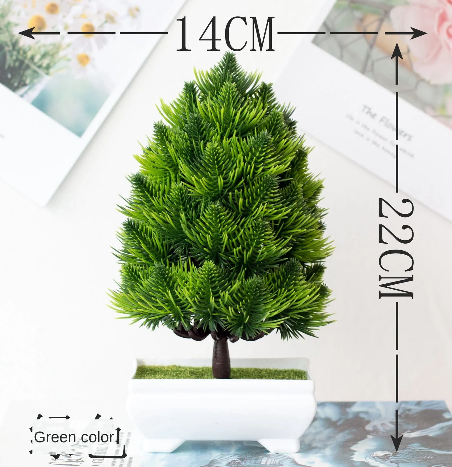 Kleine Baumtopf Bonsai Pflanzen