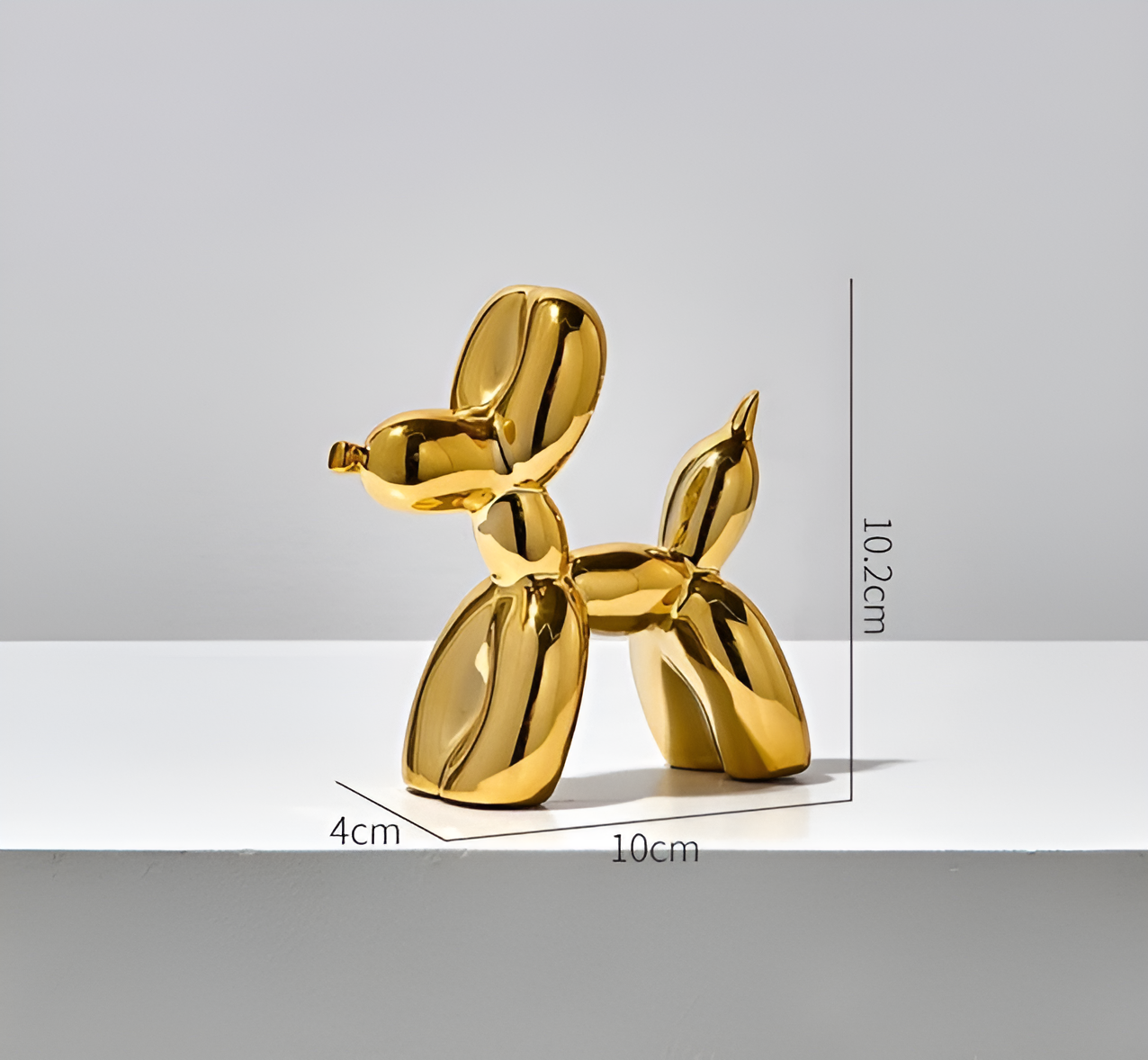 Balloon Pup Art - Kreatives Ballonhund-Design für die Heimdekoration