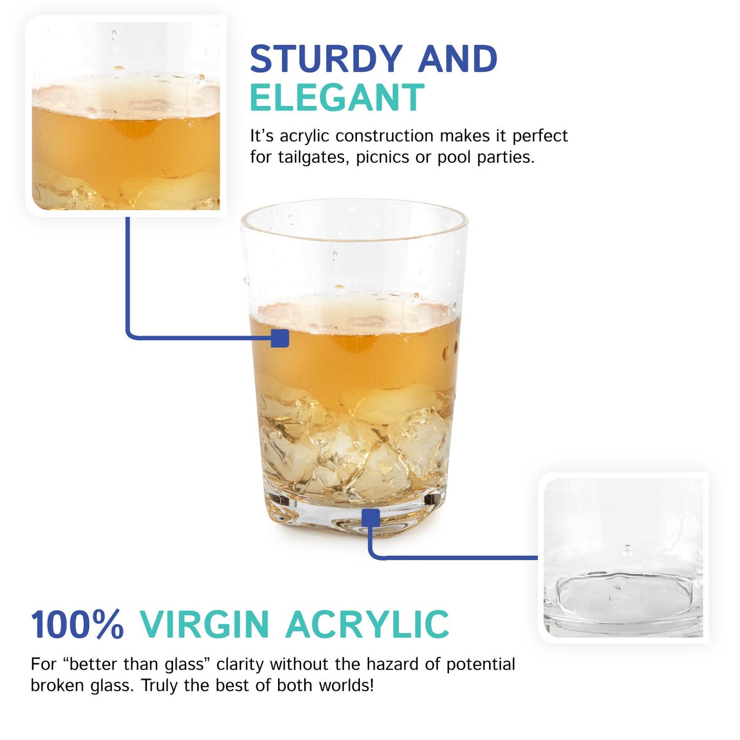 Frendorf | 13Oz Raindrops Low Ball