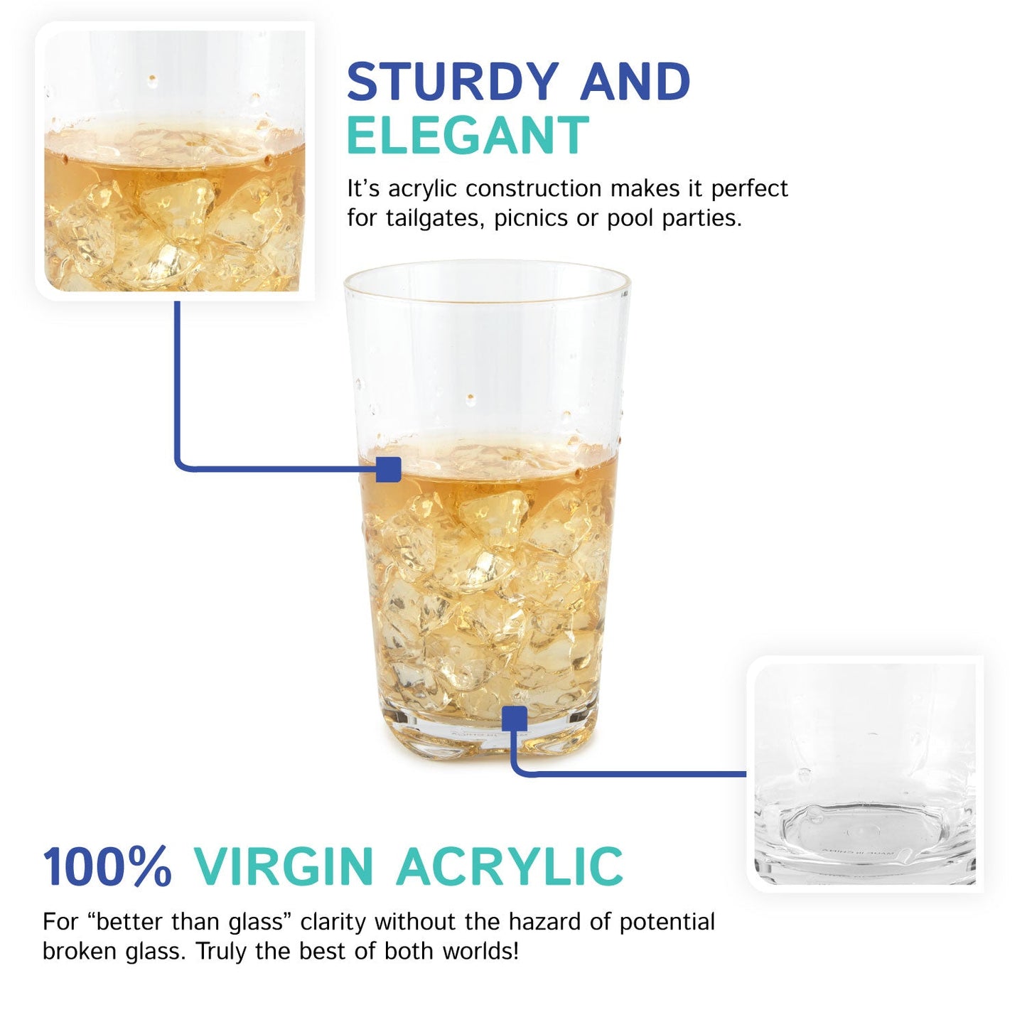 Frendorf | 19Oz Raindrops High Ball