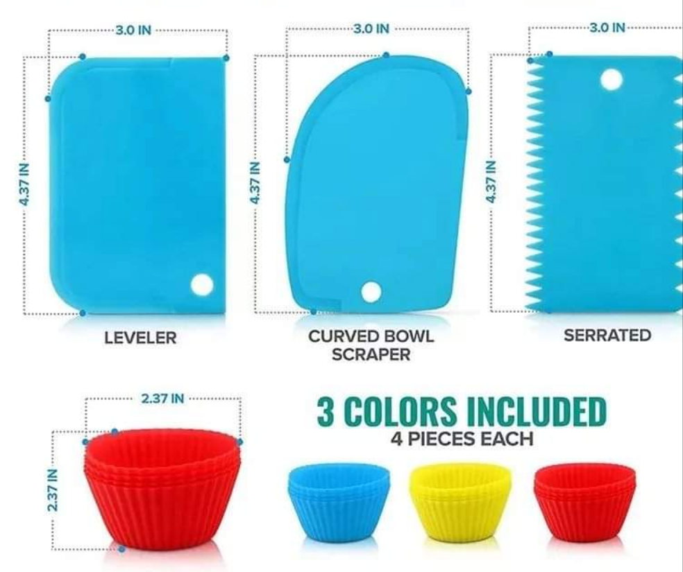 Frendorf | 106 Teile Kuchendekorationswerkzeuge