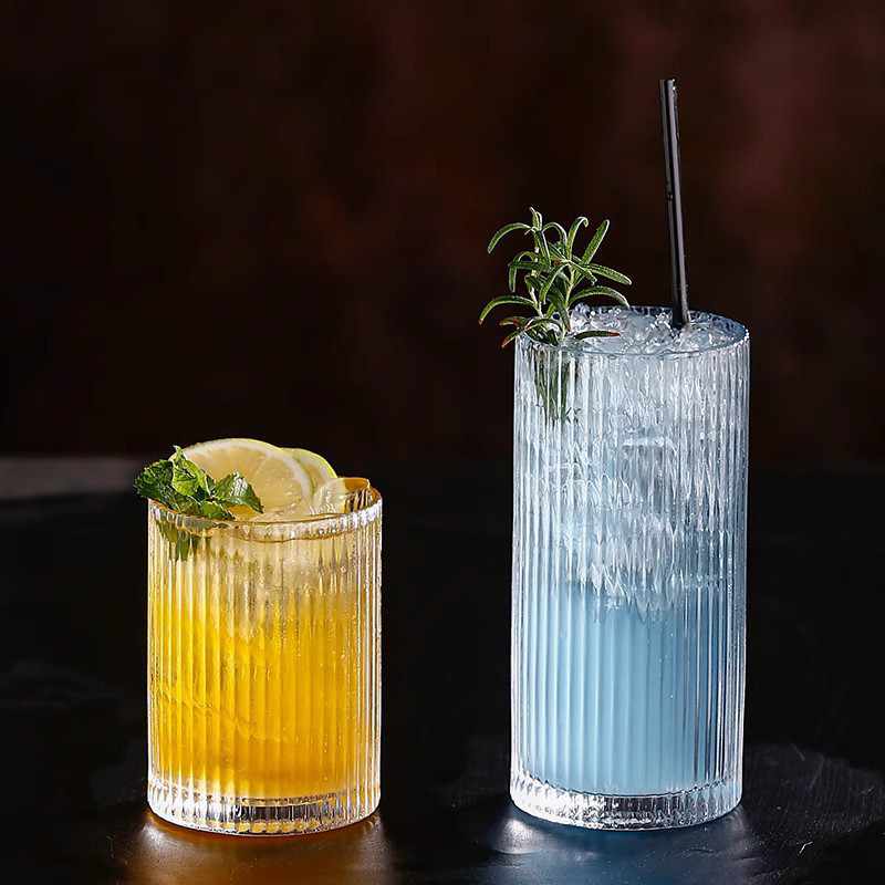 Wassergläser lang und kurz