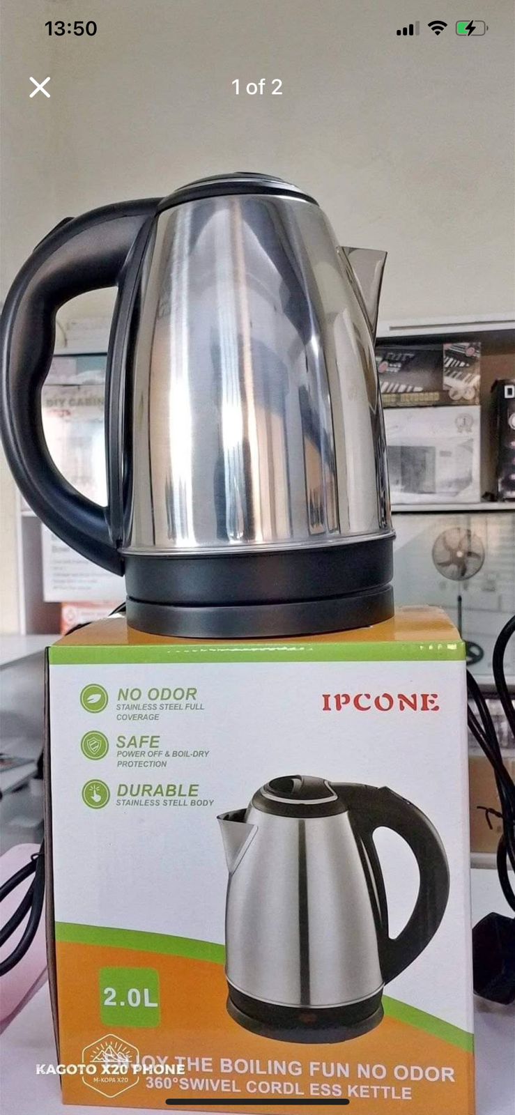 Frendorf | 2.0L Elektrischer Wasserkocher