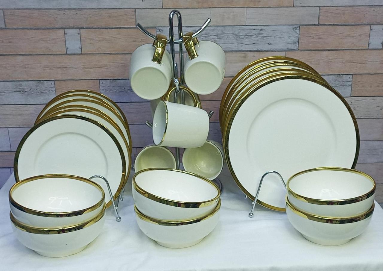 Frendorf | 24-teiliges Keramik-Geschirrset