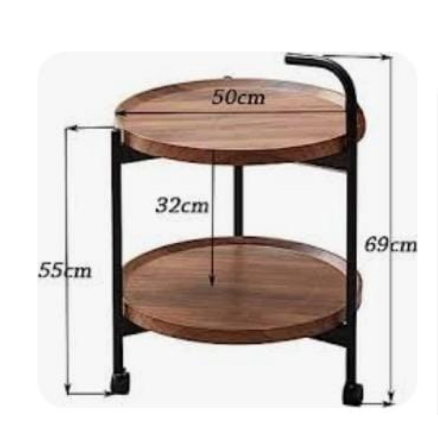 Einfacher Utility-Servicewagen mit Rädern