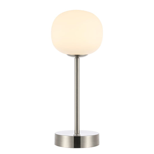 12,25" Moderne minimalistische wiederaufladbare integrierte LED-Tischlampe aus Eisen