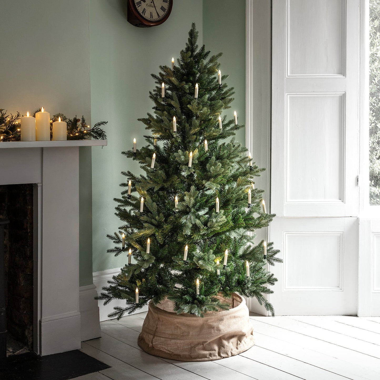 20er LED kabellose Weihnachtsbaumkerzen