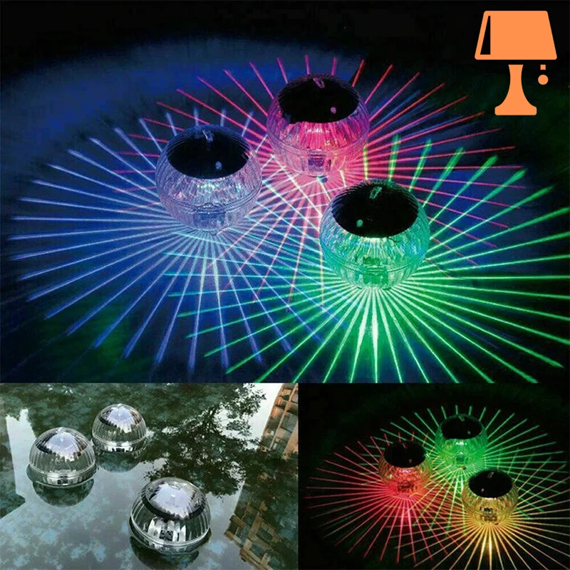 Frendorf | AquaGlow - Solarbetriebene schwimmende LED-Leuchten