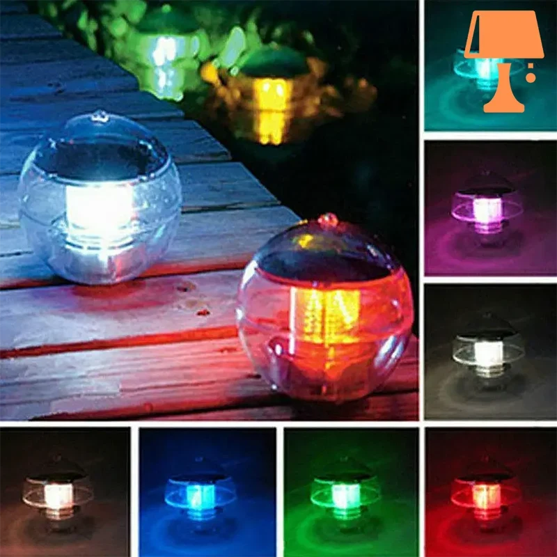 Frendorf | AquaGlow - Solarbetriebene schwimmende LED-Leuchten