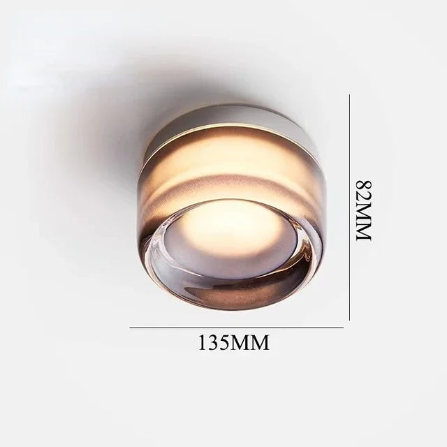Frendorf - Moderne runde Wandleuchte für atmosphärische Eleganz