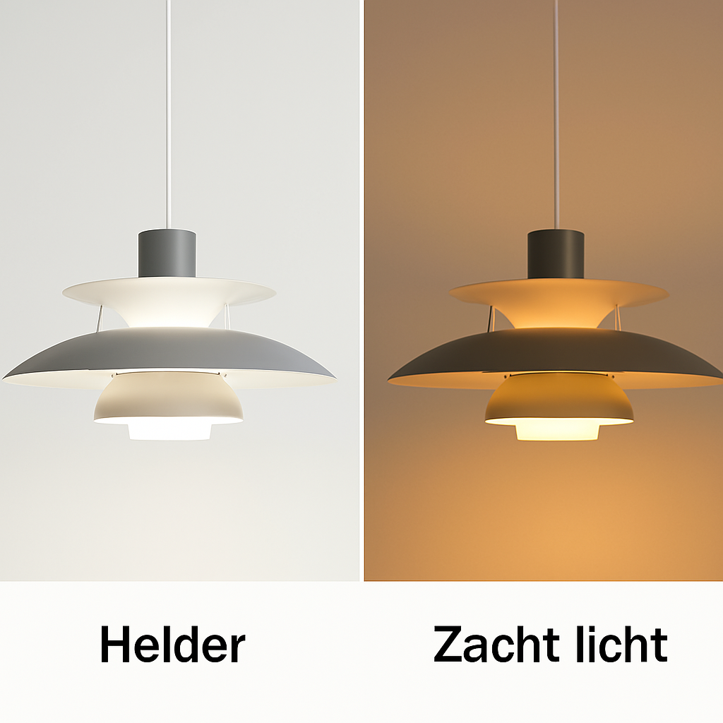 Frendorf | Moderne LED Deckenlampe rund – Dimmbar & langlebig – Stilvolle Beleuchtung für Wohnzimmer, Esszimmer & Büro
