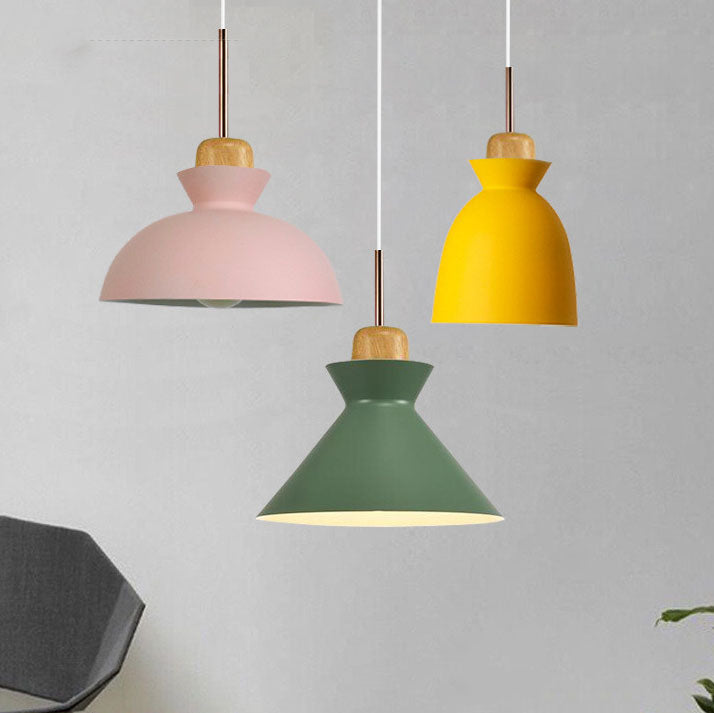 Frendorf | AuroraLite Nordic Pendelleuchte | Metall-Design | 1-Licht | Moderne Farboptionen