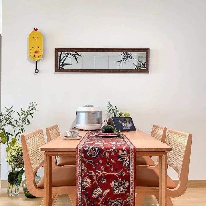 Niedliche Huhn Kinderzimmer stille Wanduhr