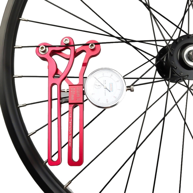 Frendorf | BIKERSAY BT100B MTB Fahrrad Elektronisches Spannungsmeter (Rot)