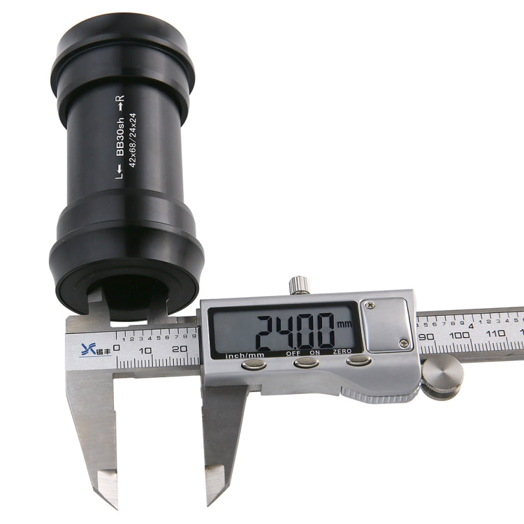 Frendorf | BB30 Press Fit Style Tretlager für 68-73mm passend für SHIMANO, Prowheel, SRAM GXP Mountain Bike (Schwarz)