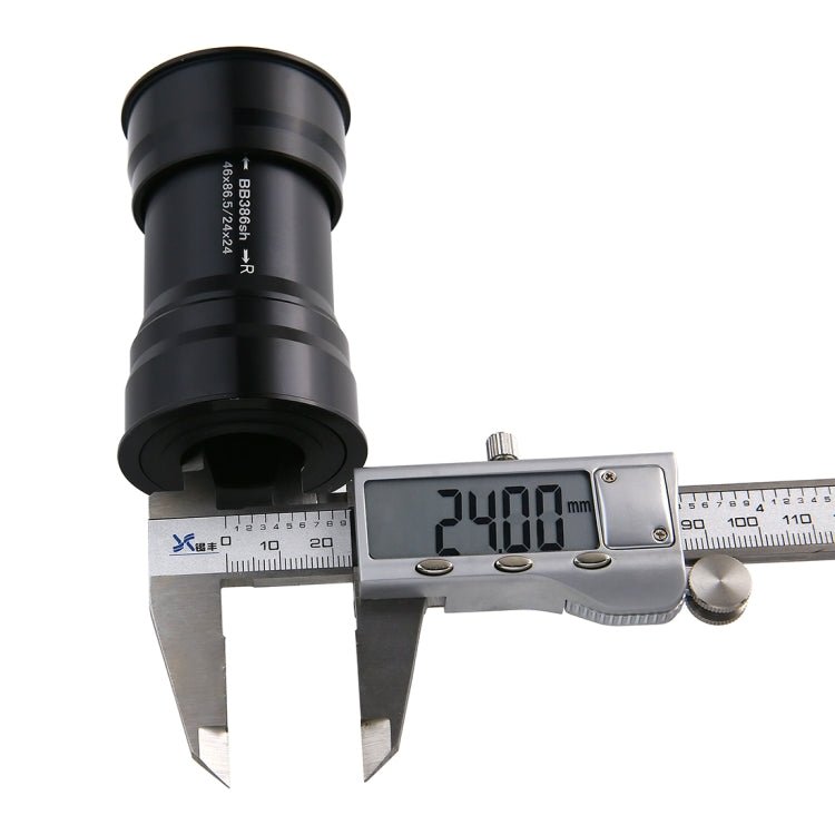 Frendorf | BB386 EVO Press Fit Style BSA passt 86,5 mm für SHIMANO, Prowheel, SRAM GXP Mountainbike (Schwarz)