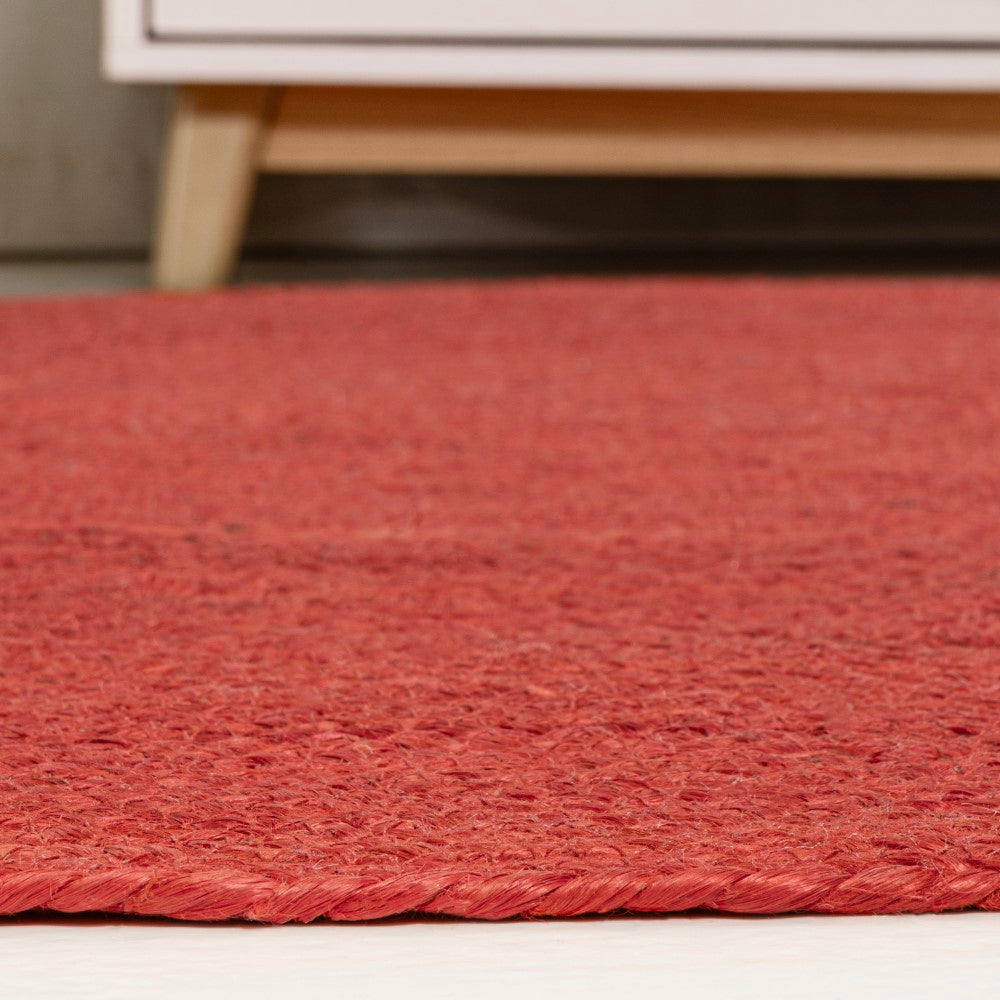 Geflochtener runder Jute-Teppich „Coastal Cottage“