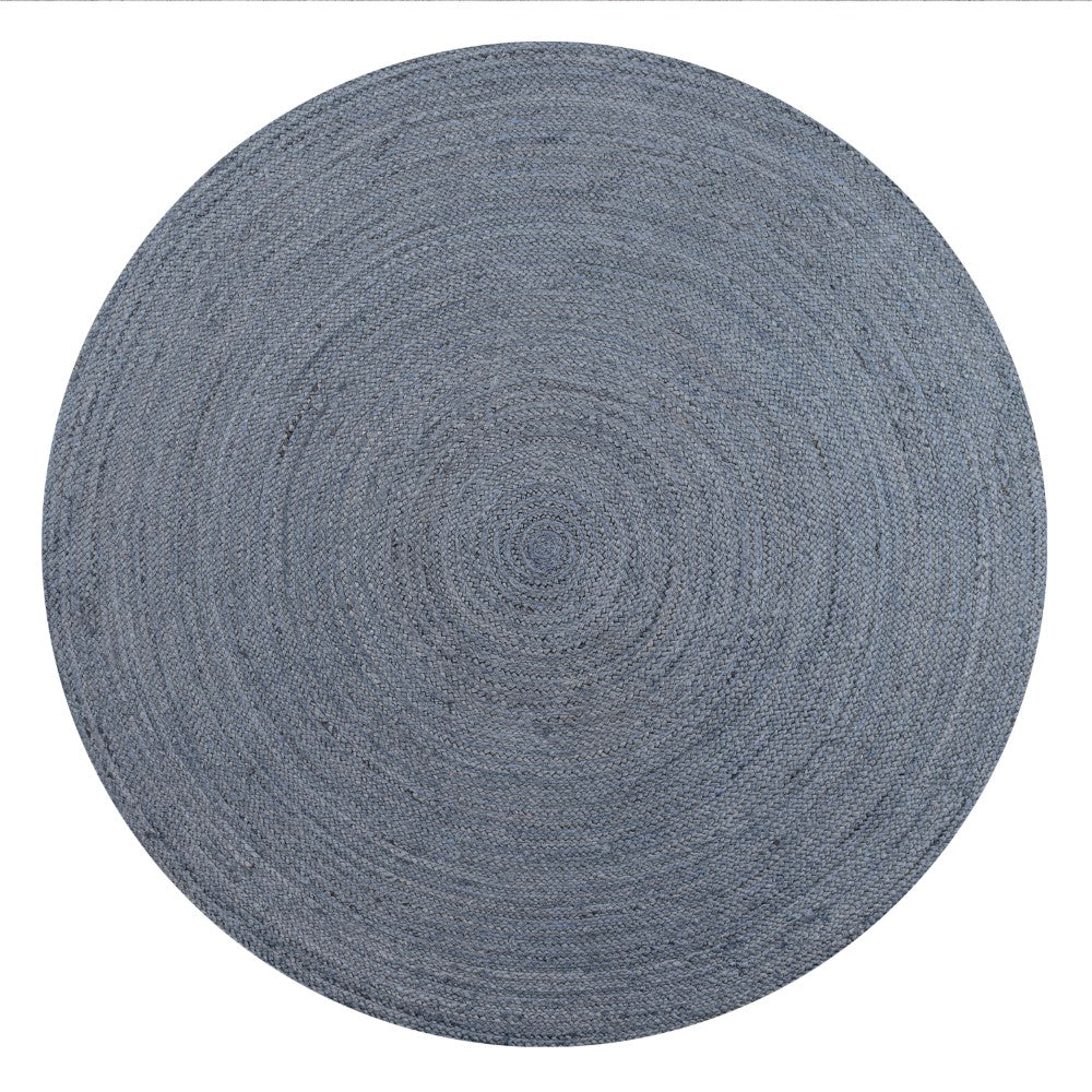Geflochtener runder Jute-Teppich „Coastal Cottage“