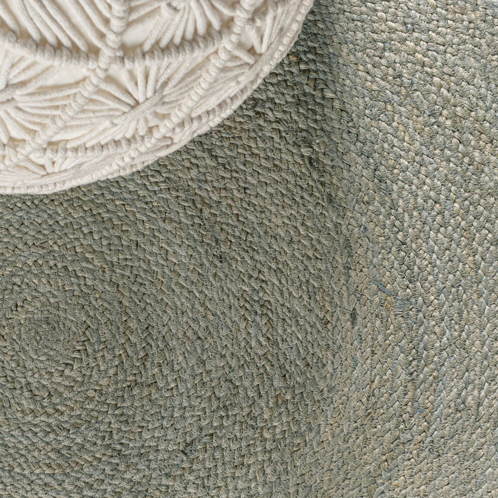 Geflochtener runder Jute-Teppich „Coastal Cottage“