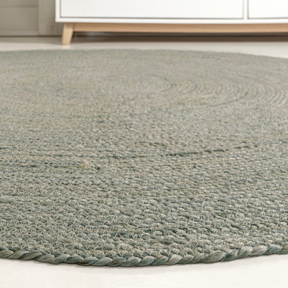 Geflochtener runder Jute-Teppich „Coastal Cottage“