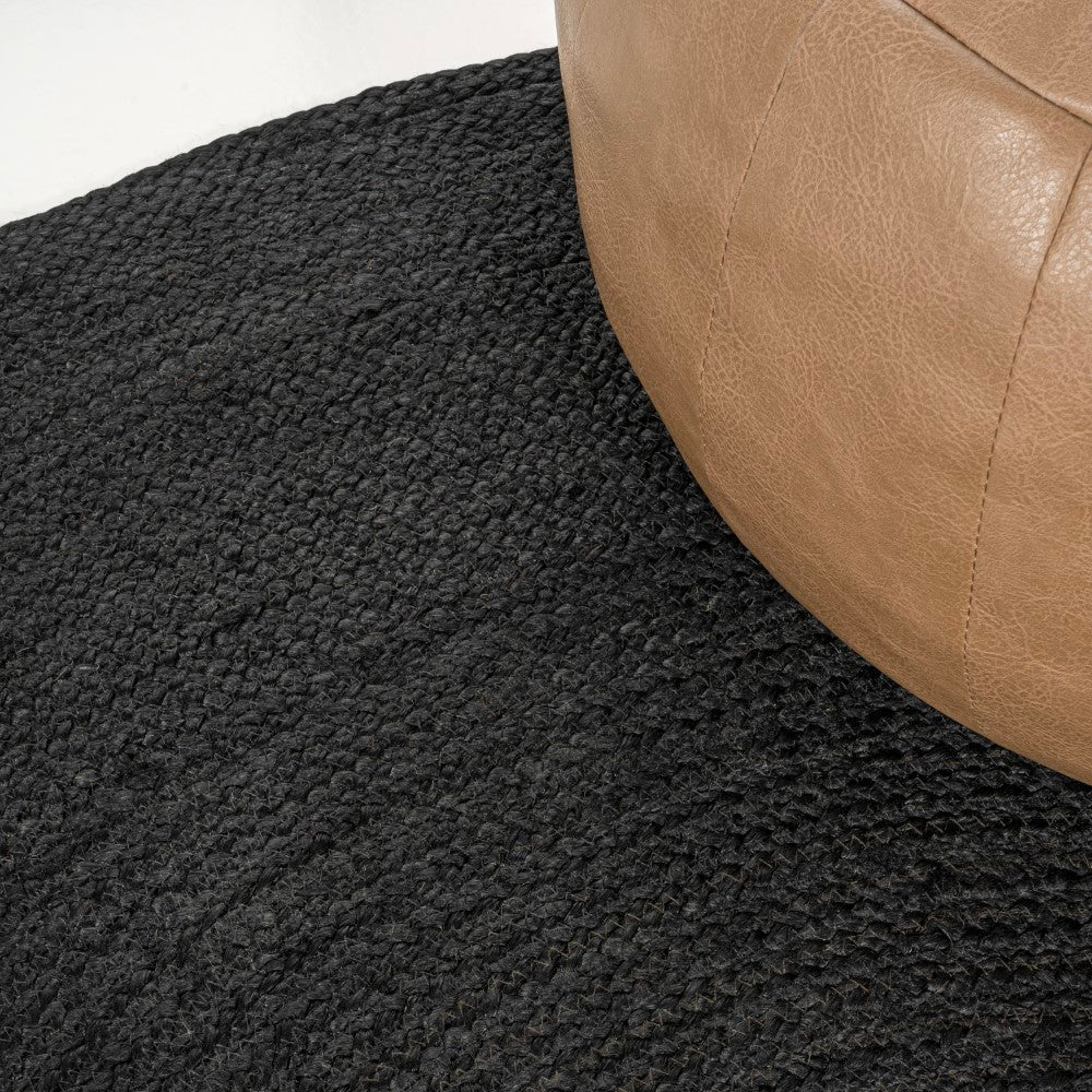 Geflochtener runder Jute-Teppich „Coastal Cottage“