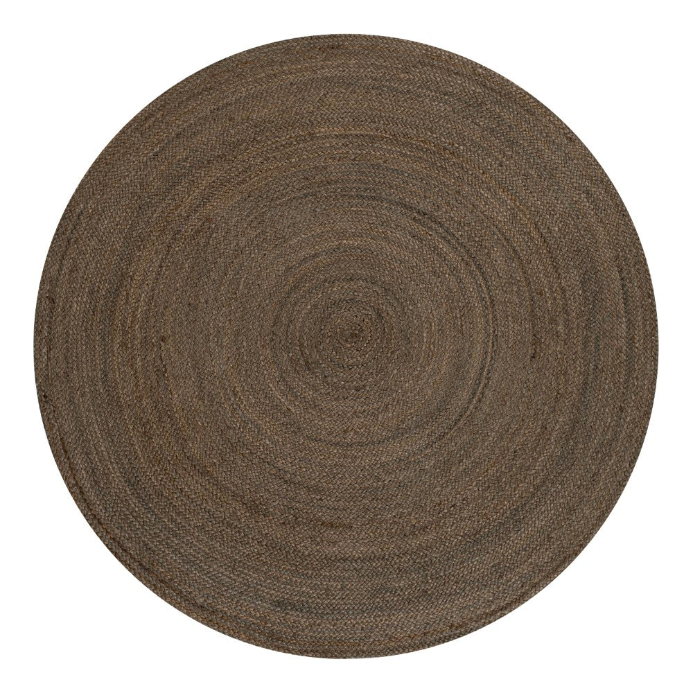 Geflochtener runder Jute-Teppich „Coastal Cottage“