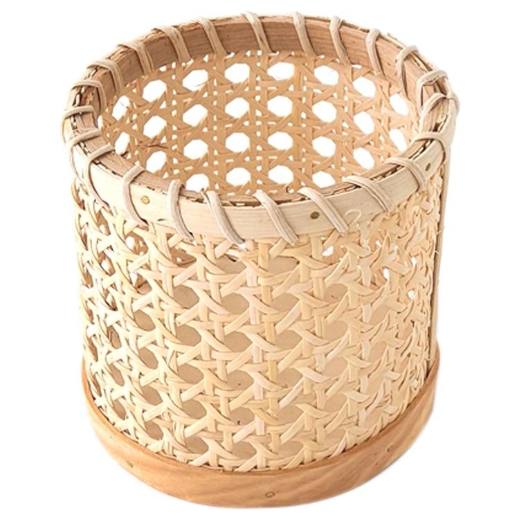 Rattan-Besteck-Organizer