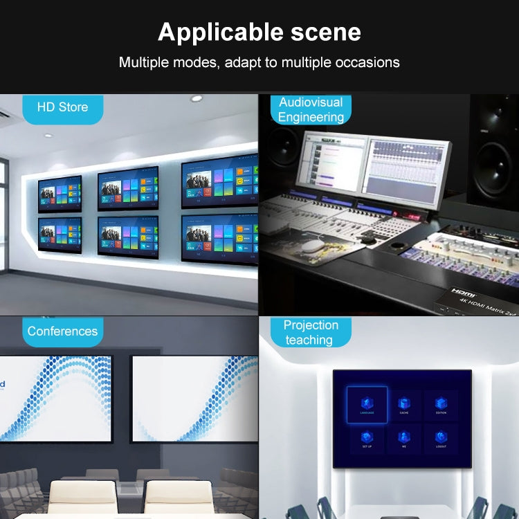 Frendorf | 1080P 1x4 HDMI Splitter, 1.4 Version, EU Stecker(Schwarz)