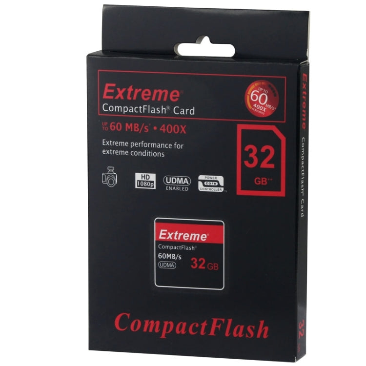 Frendorf | 32GB Extreme Compact Flash-Karte, 400X Lesegeschwindigkeit, bis zu 60 MB/S (100% echte Kapazität)