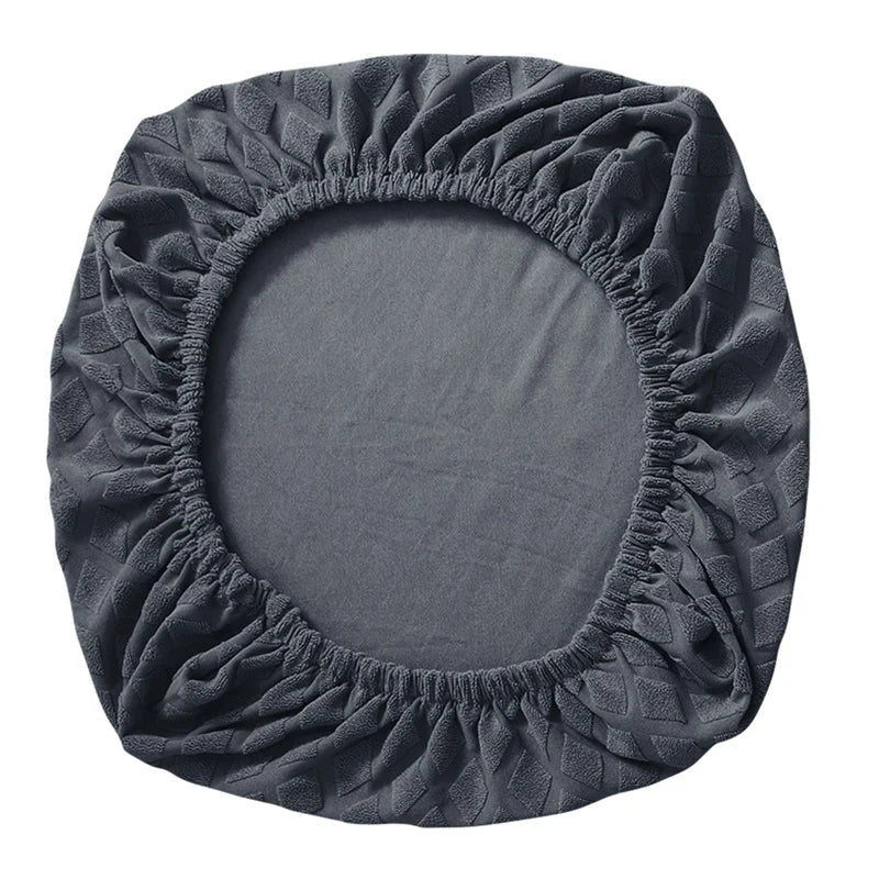 Spandex elastischer Bürostuhlbezug Jacquard Sitzbezüge Ananas Gitter Fleece Schutzhülle elastischer Computer Sitzschutz