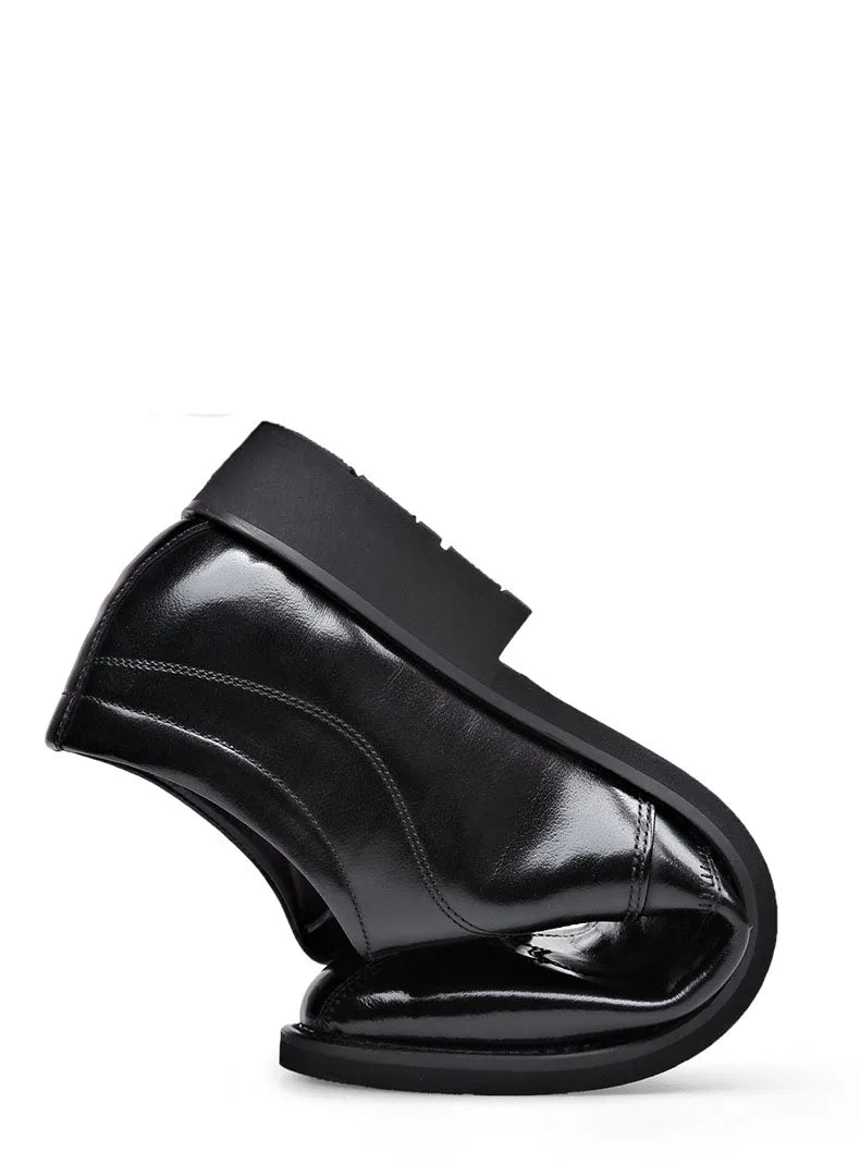 Frendorf | Herren Leder Schuhe Stilvolle Herren Schuhe Spitz Oxford Hochzeit Leder Herren Dress Schuhe Gentleman Büro Mann Schuh