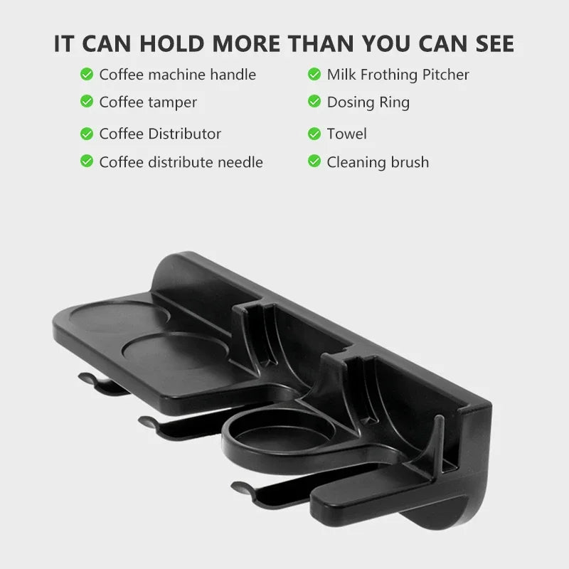 Frendorf | BrewOrganize Wandhalterung für Kaffee-Set | Aufbewahrungsregal für Küchenutensilien & Barista-Zubehör | Coffeeware-Organizer für Zuhause & Büro