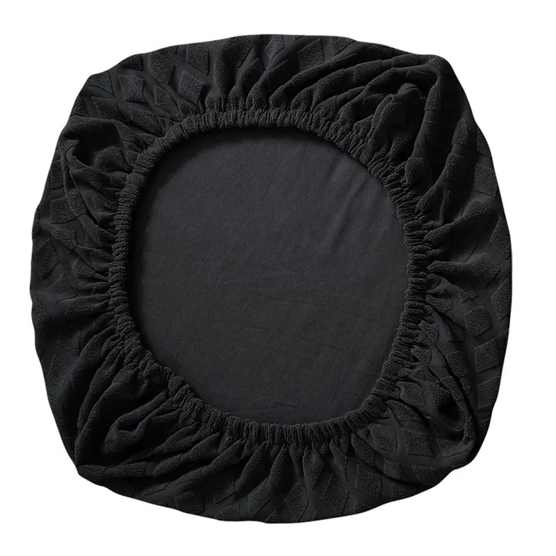 Spandex elastischer Bürostuhlbezug Jacquard Sitzbezüge Ananas Gitter Fleece Schutzhülle elastischer Computer Sitzschutz