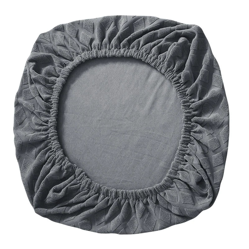 Spandex elastischer Bürostuhlbezug Jacquard Sitzbezüge Ananas Gitter Fleece Schutzhülle elastischer Computer Sitzschutz